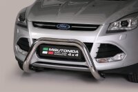 Frontbügel Edelstahl für Ford Kuga 2013-2016 76mm mit Gutachten Frontschutzbügel