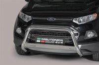 Frontbügel Edelstahl für Ford Ecosport 2014 - 63mm mit Gutachten Frontschutzbügel