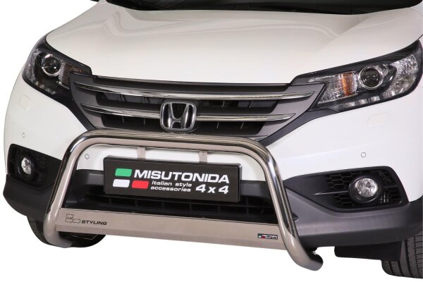 Frontbügel Edelstahl für Honda CR-V 2012 - 2015 63mm mit Gutachten Frontschutzbügel