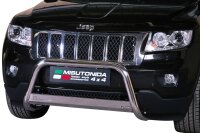 Frontbügel Edelstahl für Jeep Grand Cherokee WK2 2011 - 2014 63mm mit Gutachten