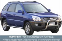 Frontbügel Edelstahl für KIA Sportage 2004 - 2007 63mm mit Gutachten Frontschutzbügel