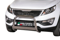 Frontbügel Edelstahl für KIA Sportage 2010 - 2015 63mm mit Gutachten Frontschutzbügel
