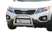 Frontbügel Edelstahl für KIA Sorento 2009 - 2012 63mm mit Gutachten Frontschutzbügel