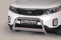 Frontbügel Edelstahl für KIA Sorento 2012 - 2015 63mm mit Gutachten Frontschutzbügel