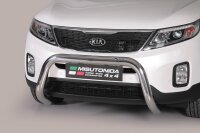 Frontbügel Edelstahl für KIA Sorento 2012 - 2015 76mm mit Gutachten Frontschutzbügel