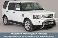Frontbügel Edelstahl für Land Rover Discovery 4 2012 - 76mm mit Gutachten