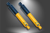 SPAX Stoßdämpfer härteverstellbar PSX für VW 1500 1600 Fließheck Typ 3 TL VORNE VA gekürzt 50mm
