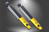 SPAX Stoßdämpfer härteverstellbar PSX für VW 1500 1600 Fließheck Typ 3 TL VORNE VA gekürzt 80mm