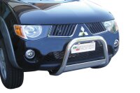 Frontbügel Edelstahl für Mitsubishi L200 KAOT 2006 - 2008 63mm mit Gutachten Frontschutzbügel