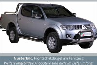 Frontbügel Edelstahl für Mitsubishi L200 KAOT 2010-2014 63mm mit Gutachten