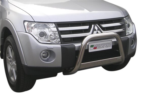 Frontbügel Edelstahl für Mitsubishi Pajero 2007 - 2014 63mm mit Gutachten