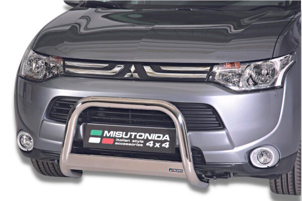 Frontbügel Edelstahl für Mitsubishi Outlander 2013 - 2015 63mm mit Gutachten
