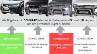 Frontbügel Edelstahl für Mitsubishi Outlander 2013 - 2015 63mm mit Gutachten