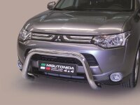 Frontbügel Edelstahl für Mitsubishi Outlander 2013 - 2015 76mm mit Gutachten