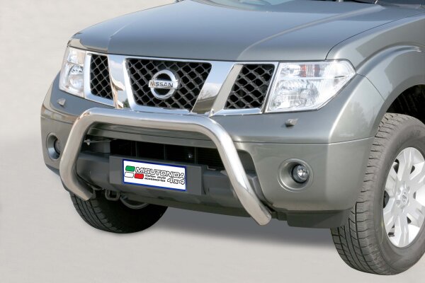 Frontbügel Edelstahl für Nissan Pathfinder 2005 - 2011 76mm mit Gutachten