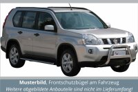 Frontbügel Edelstahl für Nissan X-Trail 2007 - 2010 63mm mit Gutachten Frontschutzbügel
