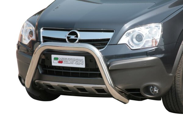 Frontbügel Edelstahl für Opel Antara 2007 - 2010 76mm mit Gutachten Frontschutzbügel