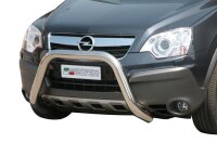 Frontbügel Edelstahl für Opel Antara 2007 - 2010 76mm mit Gutachten Frontschutzbügel
