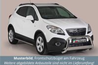 Frontbügel Edelstahl für Opel Mokka 2012 - 2016 Ø63mm mit Gutachten Frontschutzbügel