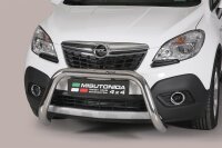 Frontbügel Edelstahl für Opel Mokka 2012 - 2016 76mm mit Gutachten Frontschutzbügel