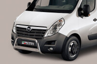 Frontbügel Edelstahl für Opel MOVANO B 2010-2019 Ø63mm mit Gutachten Frontschutzbügel