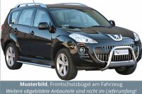 Frontbügel Edelstahl für Peugeot 4007 2008 - 63mm mit Gutachten Frontschutzbügel