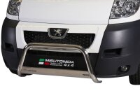 Frontbügel Edelstahl für Peugeot Boxer 2006-2014 63mm mit ABE Frontschutzbügel