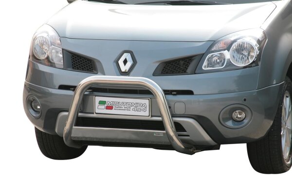 Frontbügel Edelstahl für Renault Koleos 2008 - 2011 63mm mit Gutachten Frontschutzbügel