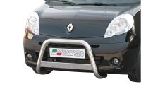 Frontbügel Edelstahl für Renault Kangoo 2008 - 2013 63mm mit Gutachten Frontschutzbügel