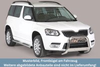 Frontbügel Edelstahl für Skoda Yeti 2014 - 63mm...