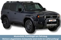 Frontbügel schwarz Edelstahl für Toyota Land...