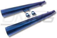 MARVING Auspuff paar "Master" schwarz lackiert für SUZUKI GSX 400 F GS40XF