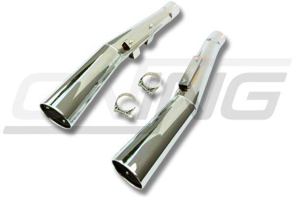 MARVING Auspuff paar "Master" verchromt Honda CBX 1000 CB1 SC03