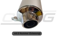 MARVING Auspuff "Enduro Amacal" verchromt Honda XRV 750 AFRICA TWIN 93-95 RD07