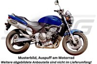 MARVING Auspuff oval untenliegend Alu/gebürstet...