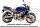 MARVING Auspuff oval untenliegend Alu/gebürstet für HONDA CB 600 F Hornet PC34 2000-2002