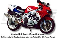 MARVING Auspuff oval untenliegend Alu/gebürstet...