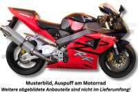 MARVING Auspuff oval untenliegend Alu/gebürstet...