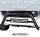Frontbügel Edelstahl für Ssangyong Rexton W 2013 - 76mm mit Gutachten Frontschutzbügel