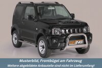 Frontbügel Edelstahl für Suzuki Jimny FJ Bj. 2012-2017 Ø63mm mit Gutachten Frontschutzbügel