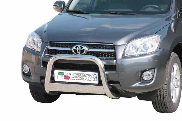 Frontbügel Edelstahl für Toyota Rav 4 2009 - 2010 63mm mit Gutachten Frontschutzbügel