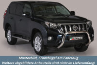 Frontbügel Edelstahl für Toyota Land Cruiser J15 150 2014 - 2017 76mm mit Gutachten