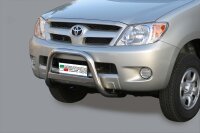Frontbügel Edelstahl für Toyota Hilux 2005 - 2011 63mm mit Gutachten Frontschutzbügel