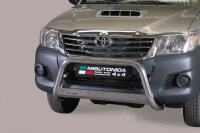 Frontbügel Edelstahl für Toyota Hilux 2011 - 2016 63mm mit Gutachten Frontschutzbügel