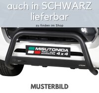 Frontbügel Edelstahl für Toyota Hilux 2011 - 2016 63mm mit Gutachten Frontschutzbügel