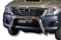 Frontbügel Edelstahl für Toyota Hilux 2011 - 2016 76mm mit ABE Frontschutzbügel