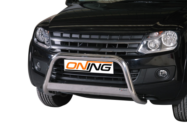 Frontbügel Edelstahl für VW Amarok Trendline 2010 - 63mm mit Gutachten Frontschutzbügel