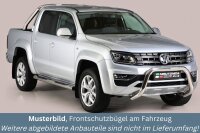 Frontbügel Edelstahl für VW Amarok Highline 2010 - V6 2016 - 76mm mit Gutachten