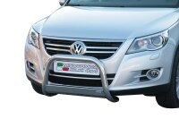 Frontbügel Edelstahl für VW Tiguan 5N Bj.2007 - 2011 Ø63mm mit Gutachten Frontschutzbügel