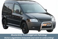 Frontbügel Edelstahl für VW Caddy 2K Bj.2004 - 2014 63mm EG-mit Gutachten Frontschutzbügel